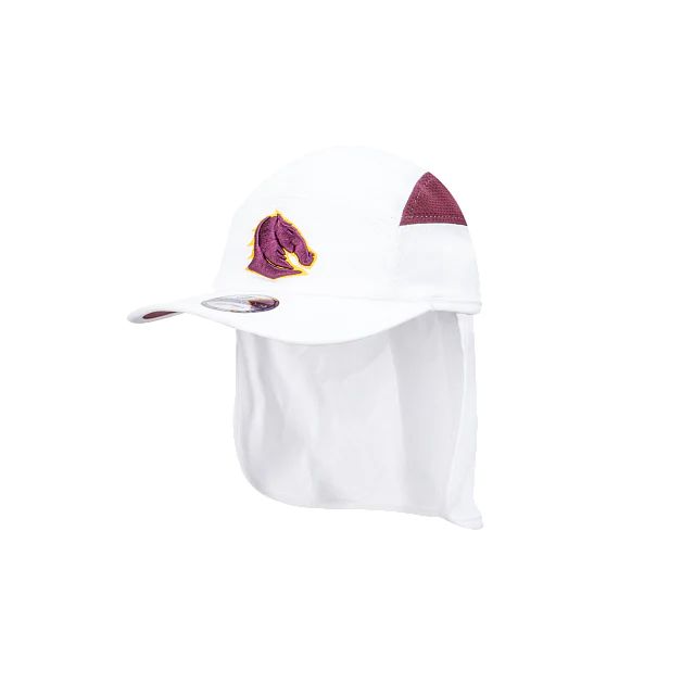 NRL Brisbane Broncos 2021 Official On Field Legionnaire 9Twenty (RGD4379) - Purple New Era Caps